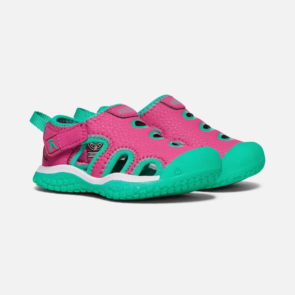 Sandales Keen Enfant Rose/Vert | Stingray | QFBIU-7940